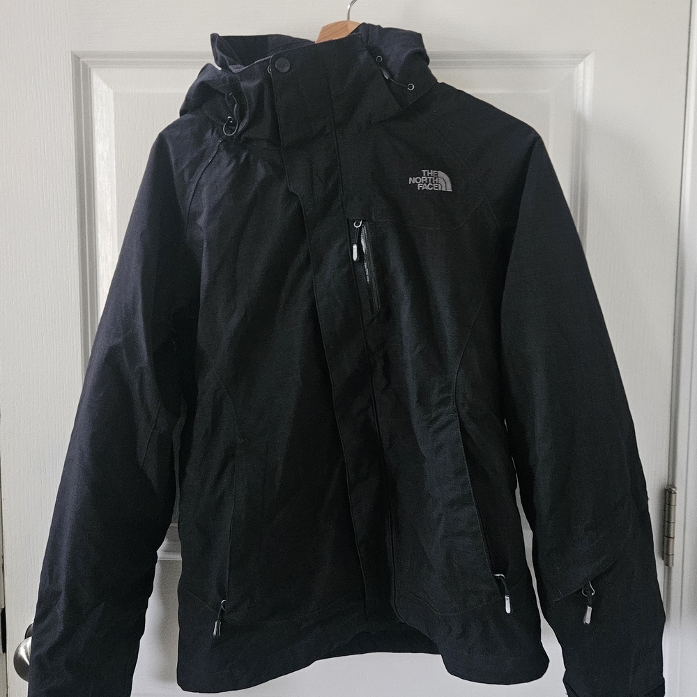 The North Face Black Hooded Womens Jacket